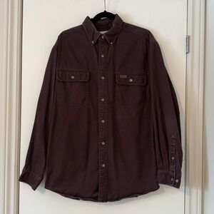 Brown Carhartt Buttondown